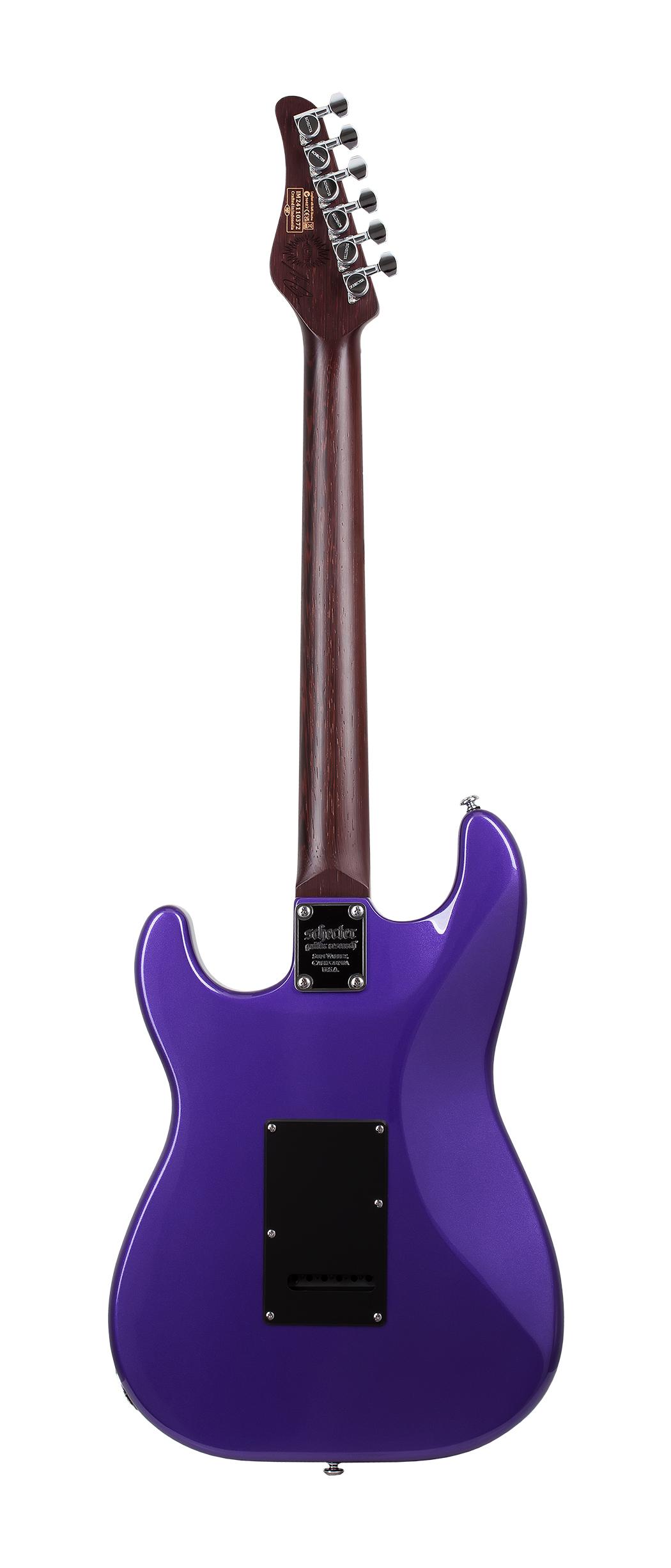 Schecter Nick Johnston Trad 10th Anniversary HSS Atomic Violet